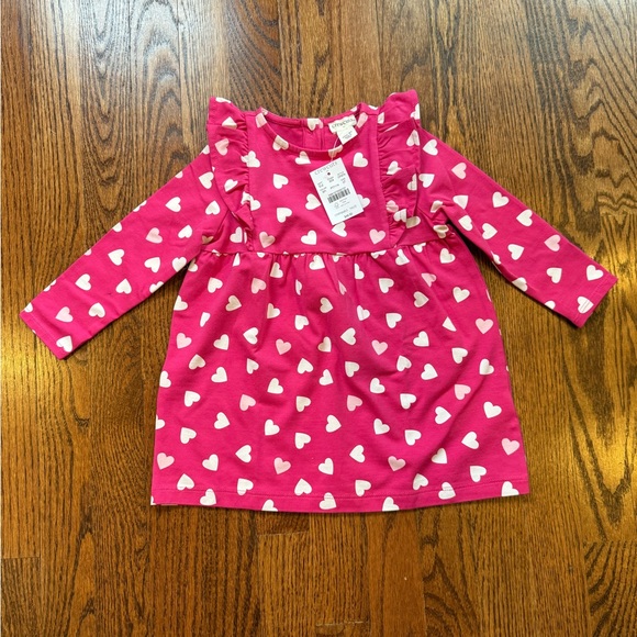NEW Crewcuts Heart Dress Sz 2 - Picture 2 of 8
